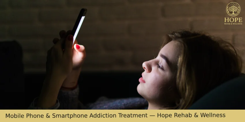 Mobile Phone & Smartphone Addiction Treatment — Hope Rehab & Wellness