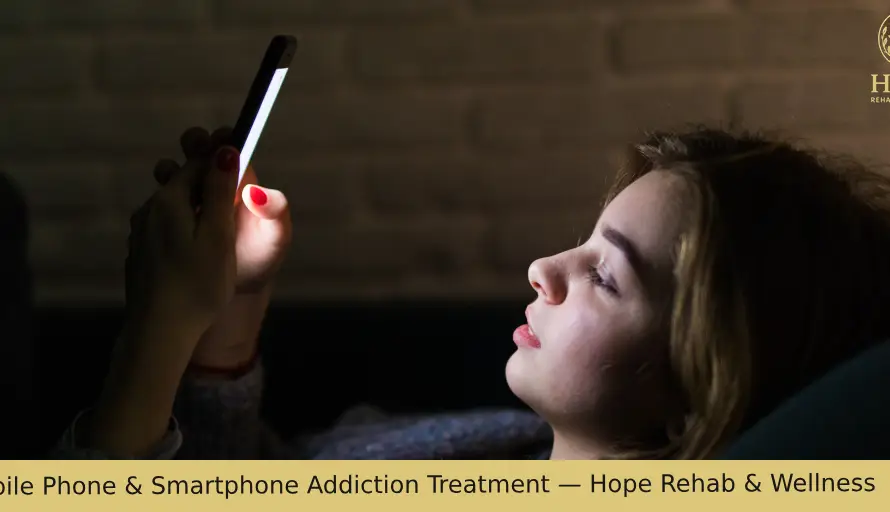 Mobile Phone & Smartphone Addiction Treatment — Hope Rehab & Wellness