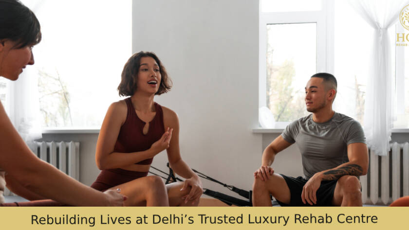 Rebuilding Lives at Delhi’s Trusted Luxury Rehab Centre